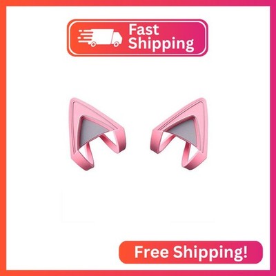 HUYUN Silicone Cat Kitty Ears Lovely Attachable Accessory Compatible for Razer K