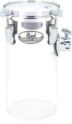 Pearl Crystal Beat Rocket Tom - 6 x 12 inch - Ultra Clear