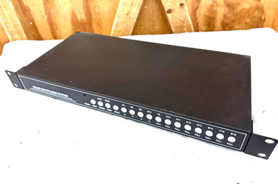 Real Time VM-HD16 CCTV Color Multiplexer System - No Power Supply Two Available