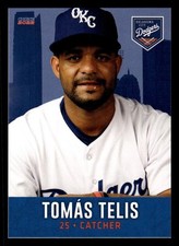 Tomas Telis 2022 Choice Oklahoma City Dodgers #23 Oklahoma City Dodgers