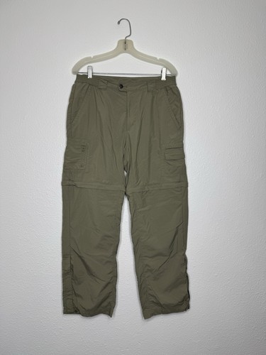Columbia Titanium Pants Womens Md Short Convertible Cargo Zip Off Hiking Nylon - Picture 1 of 20