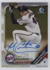 2019 Bowman Draft Chrome Draft Pick Auto Matt Canterino #CDA-MC Auto 19l2