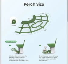 Smart Bird Feeder Perch Replacement