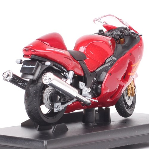 1:18 Scale Welly Suzuki Hayabusa GSX1300R Motorcycle Busa Diecast Toy Bike Model - Picture 4 of 6