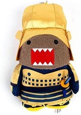 Domo-kun Dorado Shogun Armadura Peluche Mascota Llavero 18cm Domokun Yoshitoku Japón