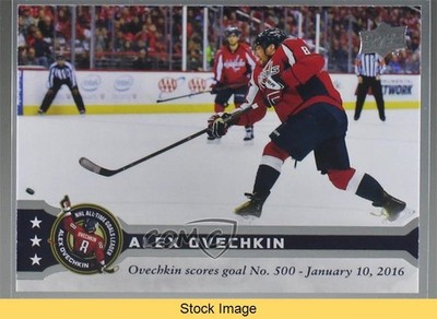 2025 GR8 Moments Blue (Jan 10 2016) Alex Ovechkin Scores Goal No 500 READ 7c9