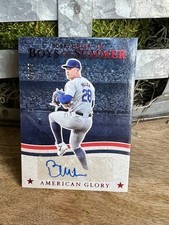 2025 Boys Of Summer American Glory Autograph Bobby Miller #ed 13/75