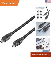 IEEE 1394 FireWire iLink 4 Pin Cable - Reliable Video Audio Data Transfer
