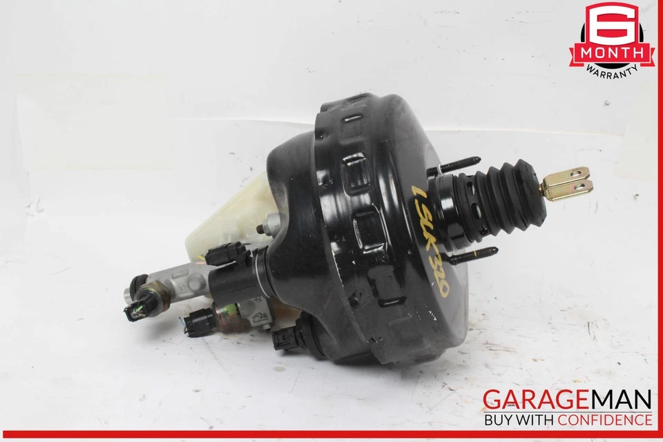 01-08 Mercedes R170 SLK320 Power Brake Booster cilindro maestro con depósito OEM Foto 4 de 4