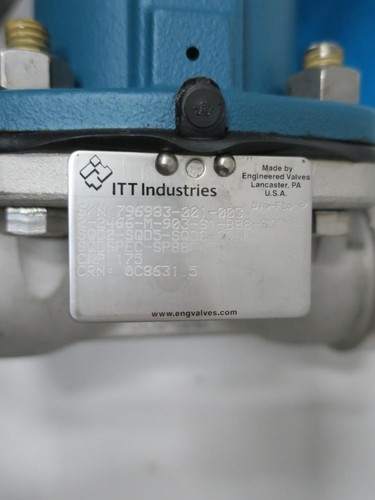 Itt 2-2466-m-903-s1-b88 Manual Stainless Diaphragm Valve 2in Butt Weld - Picture 4 of 6