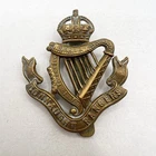 Genuine WW1 Connaught Rangers Cap Badge