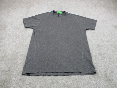 Ten Thousand The Seamless Shirt Mens Medium Gray Running Athletic Gym Workout