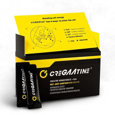 Micronized Creatine Monohydrate + GAA | Increase Strength, No Water Retention