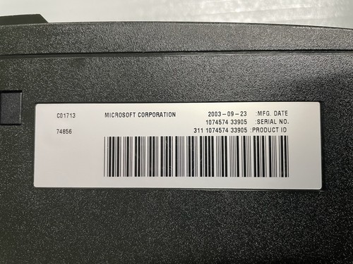 Microsoft Xbox Original Console Only Tested Working - Picture 5 of 5