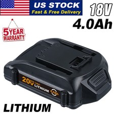 18V 4000mAh Lithium-ion Battery Replace For Worx WA3512 WA3520 WA3525 WA3575