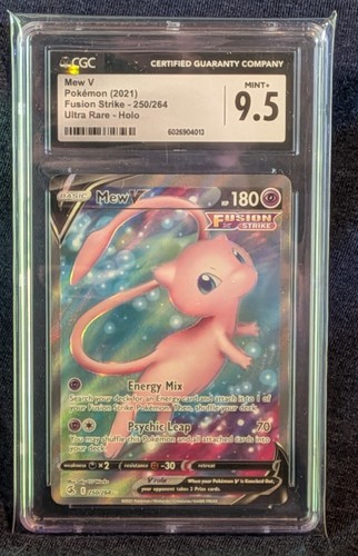 Mew V graded CGC 9.5 for sale on eBay