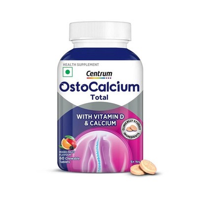 Centrum Osto Calcium 60 Kautabletten für Frauen & Männer Ablaufdatum 2028