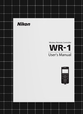 Nikon WR-1 — User Manual Owners Guide Reference — 38 Pages — USA Made