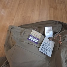 NWT New WEATHERPROOF Men's 40 X 32 Dark Tan Pants Flat Front Packable UV Protect