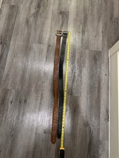 2 vintage leather belts