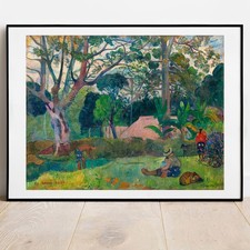 Art print Gauguin The Big Tree giclee print poster gallery wall art painting