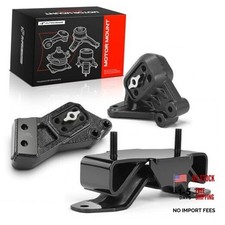 3PCS Engine Motor Mount and Transmission Mount Kit Compatible with Dodge Ram
