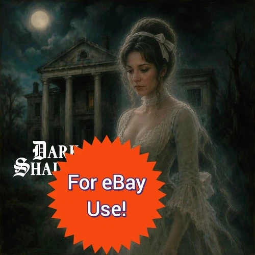 OAK Art Print Dark Shadows Josette Collins's Ghost at The Old House 