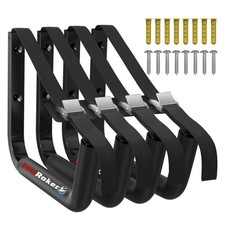 FitiRoker Kayak Storage Rack &ndash; 100LB Heavy Duty Wall Standard, Black