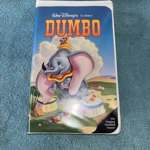 Dumbo Walt Disney Classic Black Diamond Edition VHS Movie Rare 1991