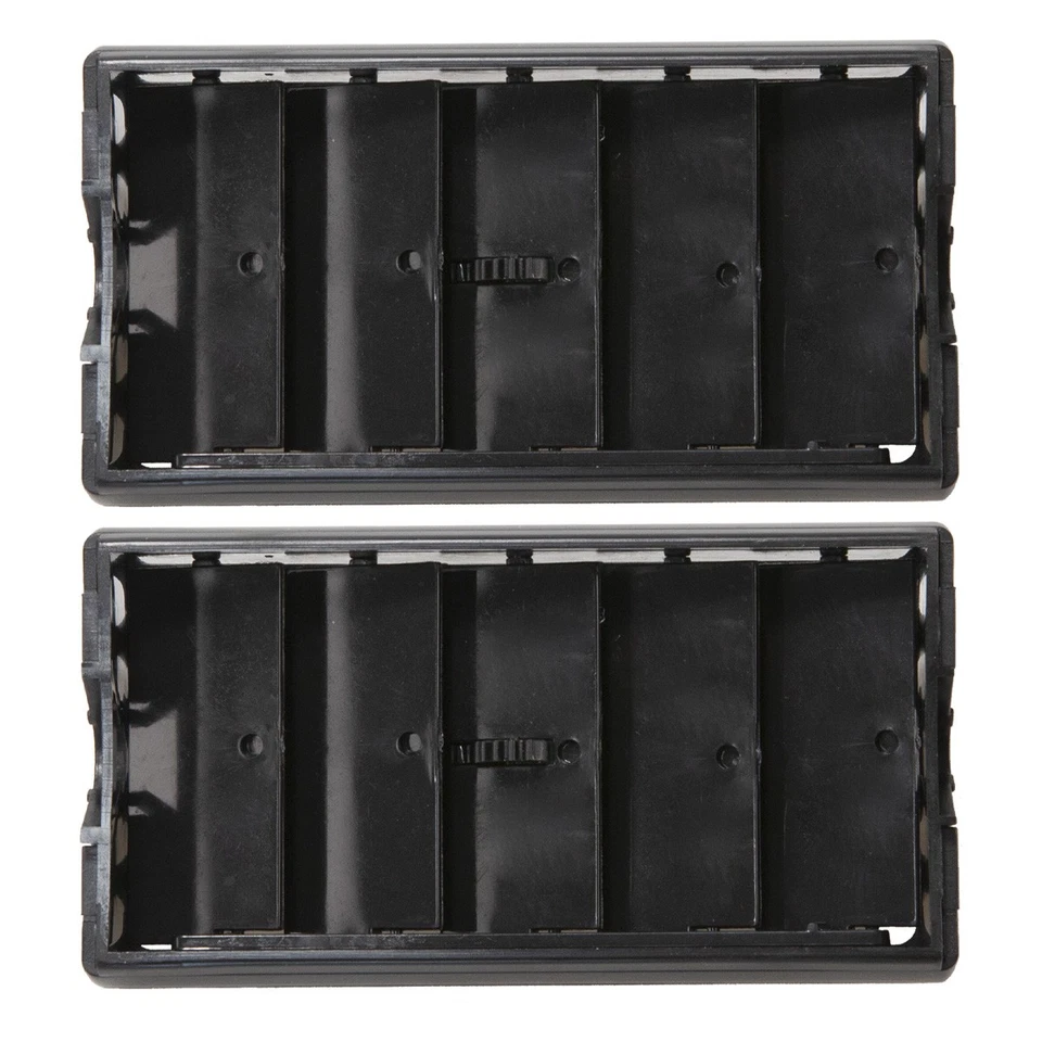 Calentador de ventilación de aire acondicionado para tablero 96-18 Express Van Savanna Van 94-97 S10 Sonoma 2 piezas Foto 3 de 4