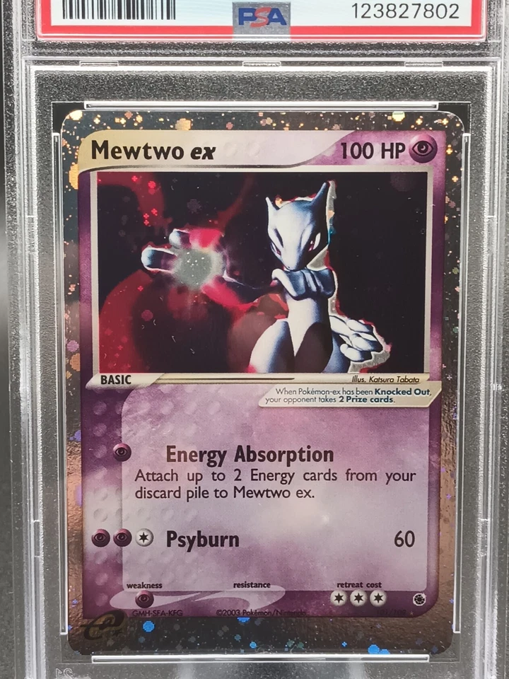 Mewtwo ex 101/109 Ruby and Sapphire Holo PSA 7 NM - Image 2 of 4