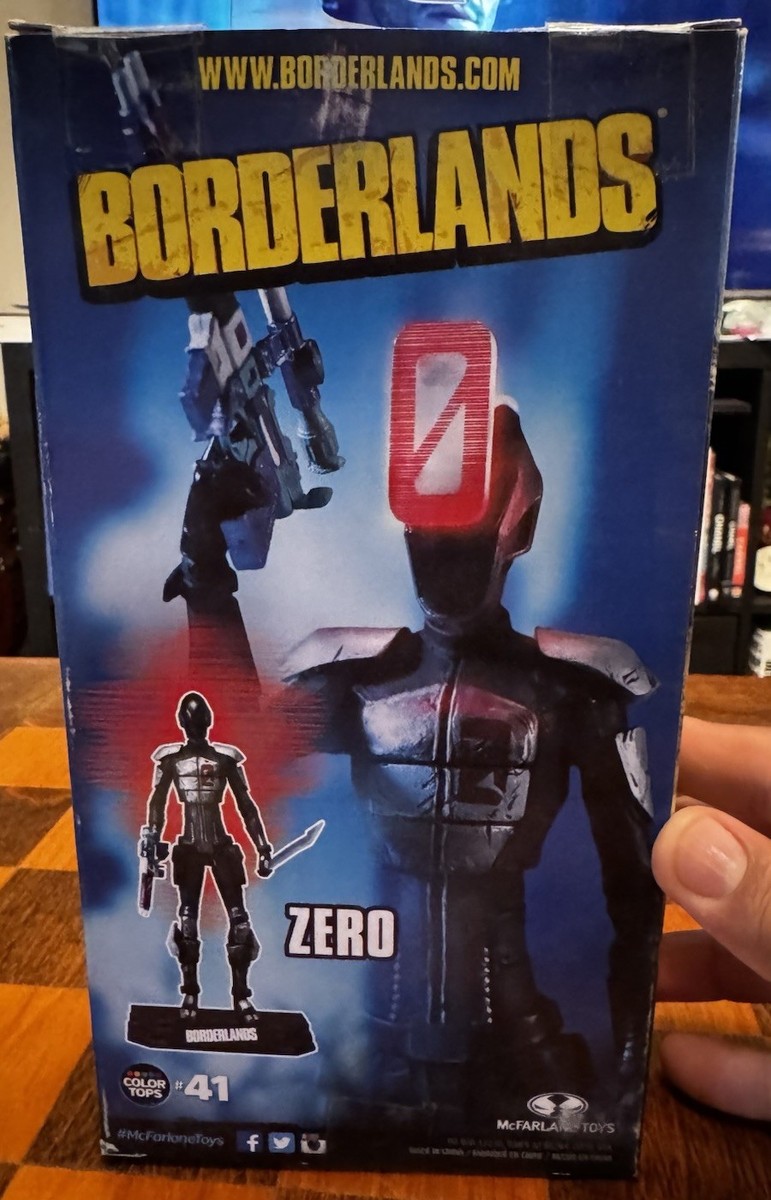 McFarlane Toys Borderlands Zer0 Collectible Action Figure
