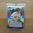 2022 Topps Finest Cal Raleigh Rookie Refractor Auto FA-CR - On Card Mariners RC
