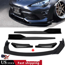 For Toyota Celica Front Bumper Lip Chin Spoiler Body Kit Splitter Side Skirt