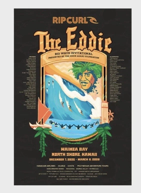 Eddie Aikau Poster for sale - eBay