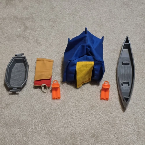 VTG 70s Fisher-Price Adventure People Northlands Trailblazer Random Lot Tent ETC