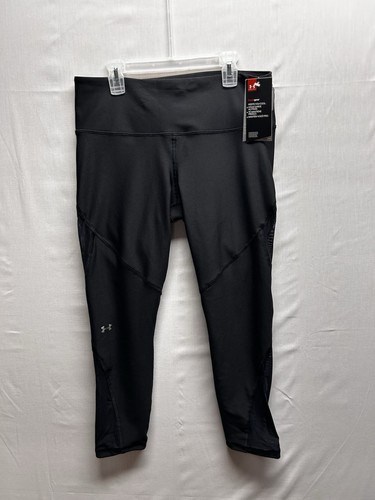 Women’s Under Armour Heat Gear Compression Leggings Crop NWT MSRP $50 Women’s Lg