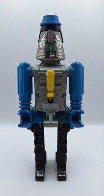 Arco GoBots Mighty Robots RoGun Robot Cap Gun Pistol Transformer Blue 1984 VTG
