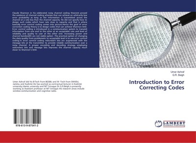 Introduction to Error Correcting Codes Umer Ashraf (u. a.) Taschenbuch 72 S.