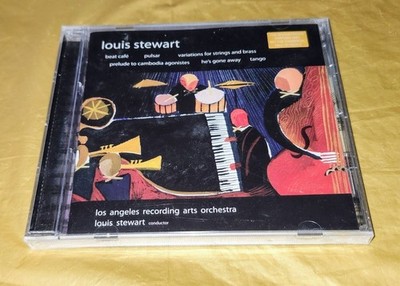 Louis Stewart CD Los Angeles Recording Arts Orchestra 2014 Demo & Sealed Pulsar