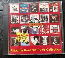 FLICKNIFE RECORDS PUNK COLLECTION - 1995 ANAGRAM (UK) Rare compilation CD