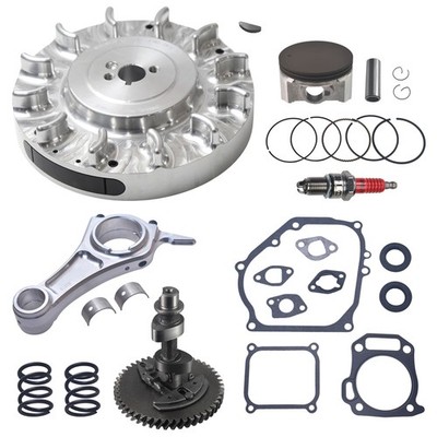FIRE265 Cam 3.328 Billet Rod Flywheel 70mm Piston Kit For Predator 212cc Hemi