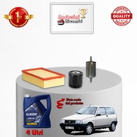 Inspektionskit Filter Und ÖL Lancia Y10 1.0 4WD 32/37KW 44/50CV 1988->