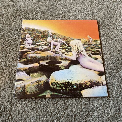 Led Zeppelin - Houses of the Holy LP SD-7255 EX+ disque vinyle LP Sterling RL - Photo 1/10