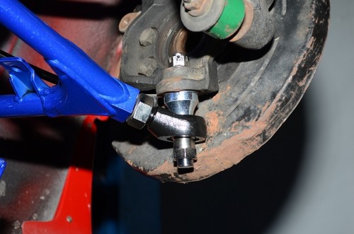 HARDRACE Rear Adjustable Lower Control Arm, Pillow Ball S13/180SX/R32/Z32 (6458) - Picture 6 of 11