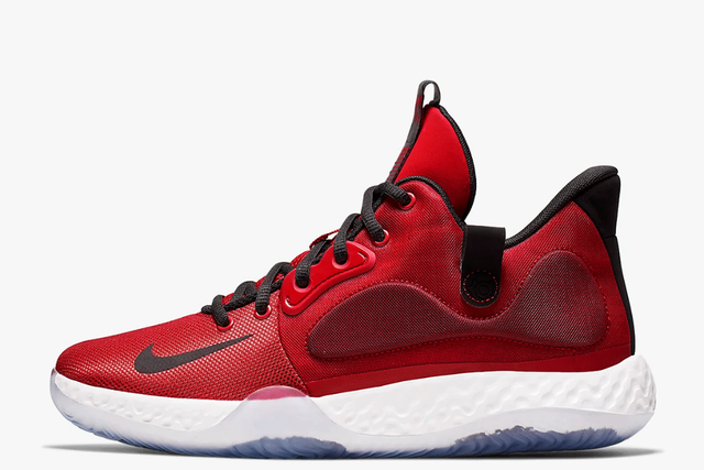 kd red basketball shoes