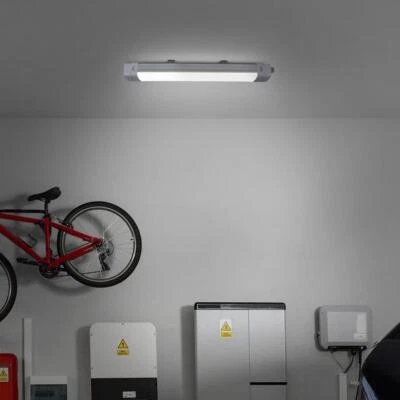 LONGLIFE LED GMBH BY HK LED Feuchtraumleuchte 22W Kellerbeleuchtung Arbeitsplatzbeleuchtung