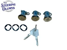 87-90 WRANGLER 84-90 CHEROKEE DOOR LOCK CYLINDER SET 2 KEYS NEW 8122874K3