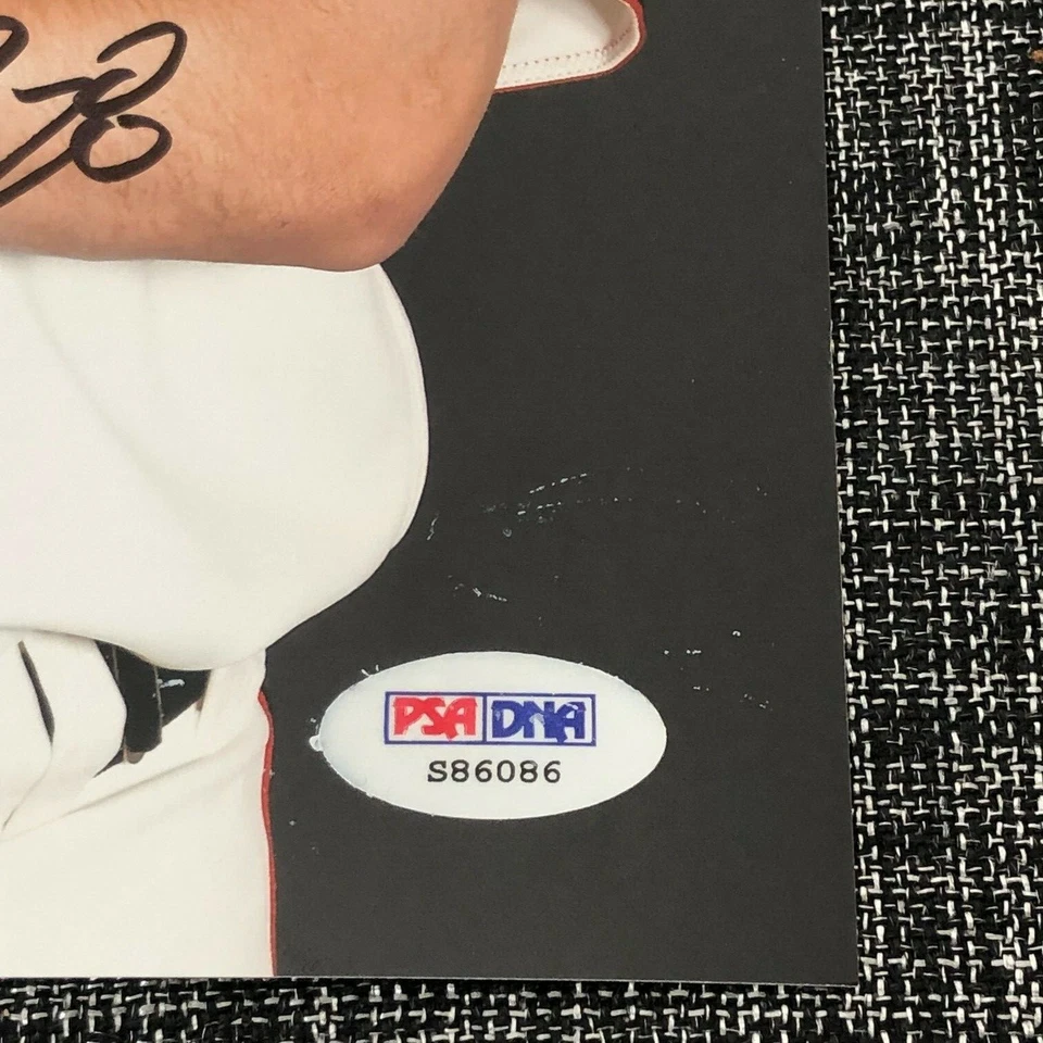 FOTO AUTÓGRAFA FIRMADA POR BUSTER POSEY 8X10 GIGANTES DE SAN FRANCISCO MVP CERTIFICADO DE AUTENTICIDAD PSA/ADN Foto 2 de 2