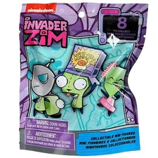 Nickelodeon Invader Zim Collectible Mini Figure  Pack [1 RANDOM Figure]